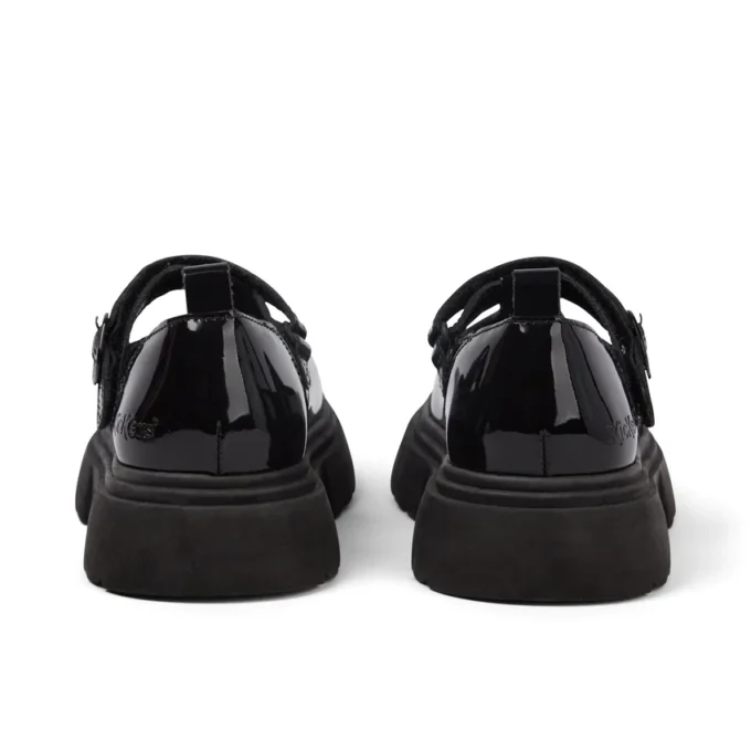 Junior Women Kenzi T-Bar Patent Leather Black