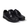 Youth Mens Fragma Strap Leather Black