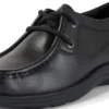 Youth Mens Reasan Moc Leather Black