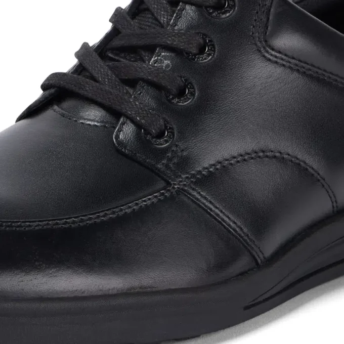 Youth Mens Troiko Lace Leather Black