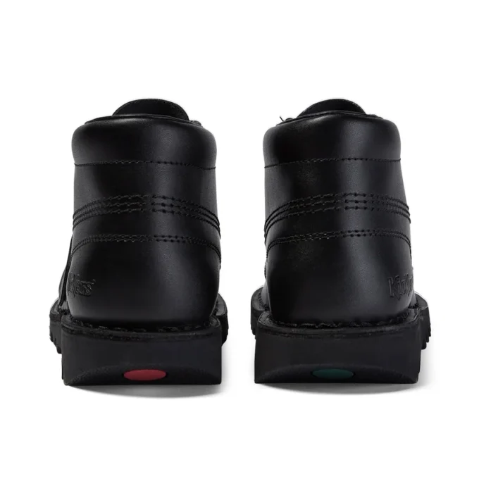 Youth Unisex Kick Hi Leather Black