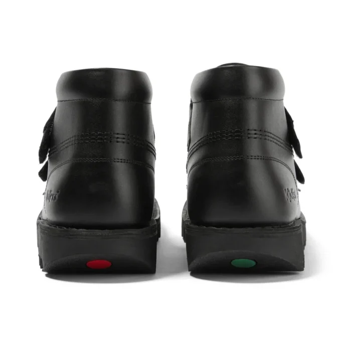 Adult Unisex Kick HI Vel Leather Black