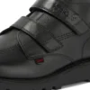 Adult Unisex Kick HI Vel Leather Black