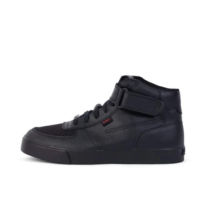 Youth Unisex Tovni Hi Mix Mesh Leather Black