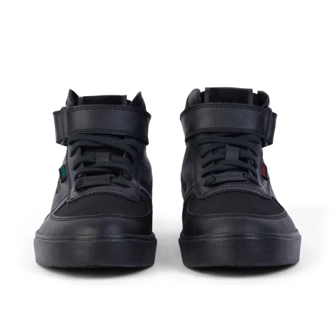 Youth Unisex Tovni Hi Mix Mesh Leather Black