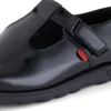 Youth Womens Fragma T-Bar Patent Leather Black