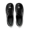 Youth Womens Kick Lo Leather Alternative Patent Leather Black