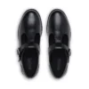 Youth Womens Lach T-Bar Leather Black