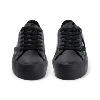 Youth Womens Tovni stack Leather Alternative Patent Leather Black